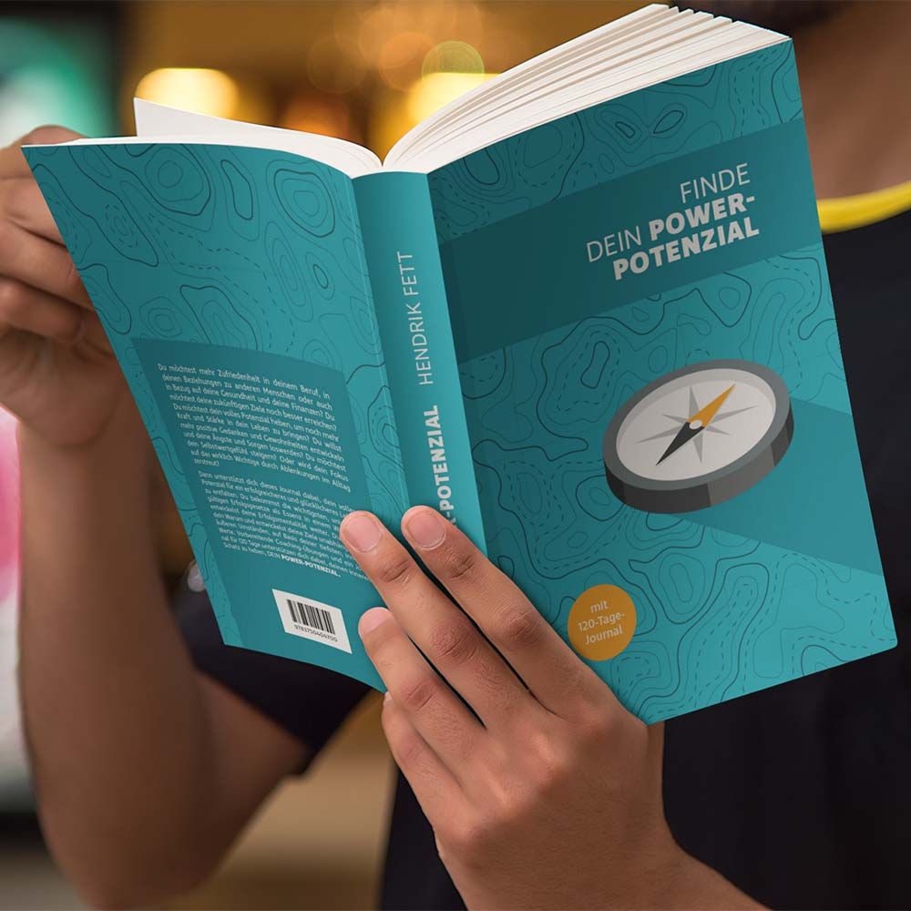 Erfolgsjournal POWER-POTENTIAL - Du fokussierst dich auf die Maßnahmen, die dich deinen Zielen näher bringen.